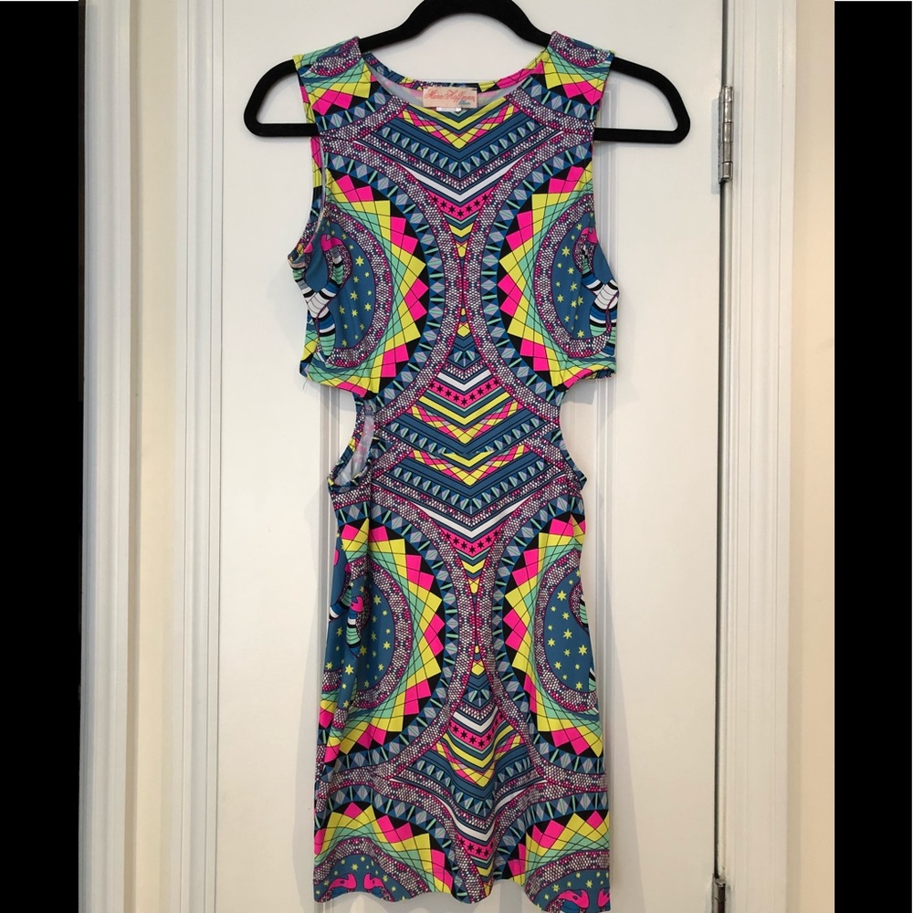 Mara Hoffman Swim Collection Neon Dress Sz Small